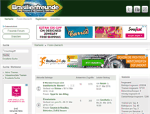 Tablet Screenshot of brasilienfreunde.net